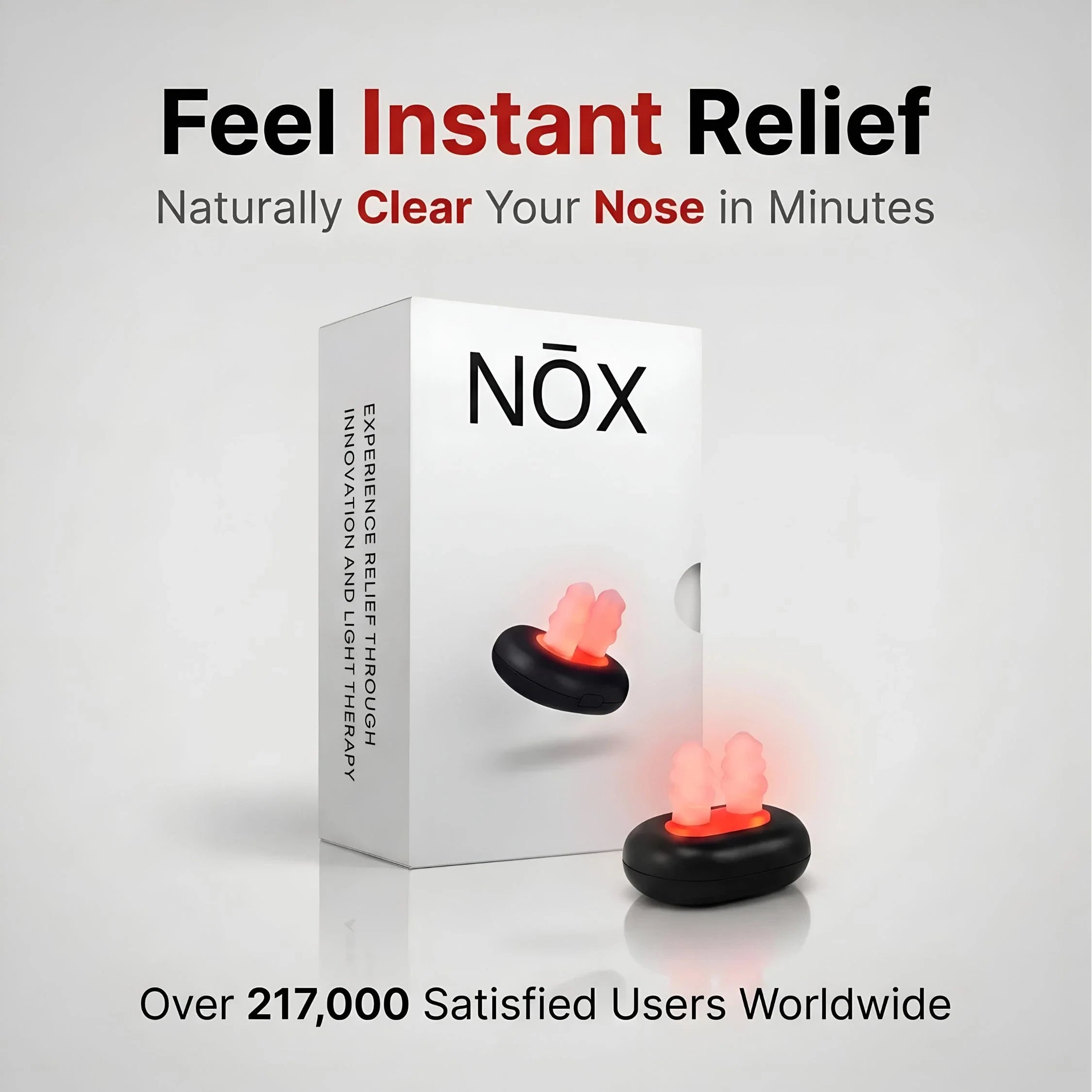 NŌX — Sinus Congestion + Pressure Relief‎